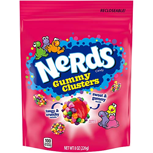 10 Facts About Nerds Gummy Clusters Candy: Rainbow, Resealable 8 Ounce Bag