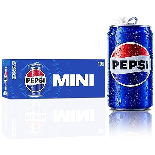 10-Pack of 7.5 Ounce Mini Cans of Pepsi Soda: Best Price and Affordable Deal