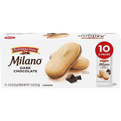 10 Packs of Pepperidge Farm Milano Cookies: A Delicious Dark Chocolate Snack