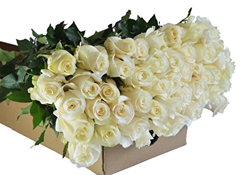 100 White Roses for Next Day Delivery: The Best Gift for Birthdays, Anniversaries, and More!