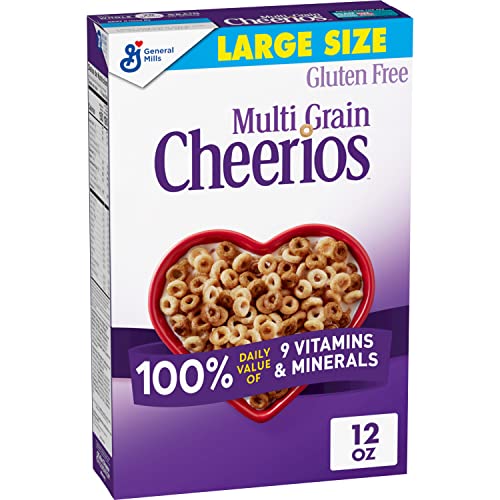 12 OZ Large Size Cheerios Multi Grain Cheerios Heart Healthy Cereal: A Budget-Friendly and Nutritious Choice