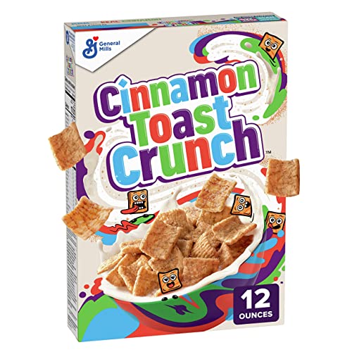 12 OZ Original Cinnamon Toast Crunch Breakfast Cereal: Crispy Cinnamon Delight