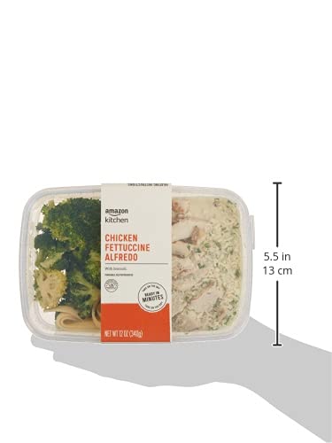 12 Oz Single Serve Chicken Fettuccine Alfredo with Broccoli: Amazon Kitchen Review & Price Comparison