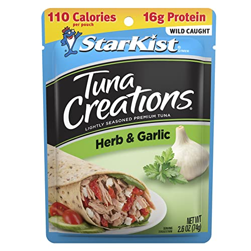 12-Pack of StarKist Tuna Creations Herb & Garlic: Affordable & Flavorful Option