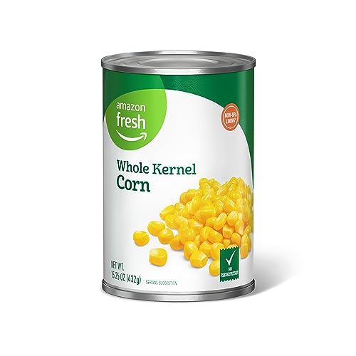 15.25 oz Canned Whole Kernel Corn: Amazon Fresh Price and Best Deals