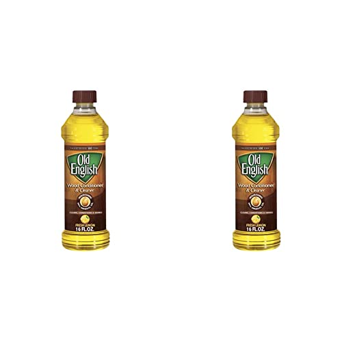 2-Pack Old English Oil - 16 Fl Oz Bottles | Affordable and Convenient Lemon Scent | A Must-Have for Cleaning and Polishing