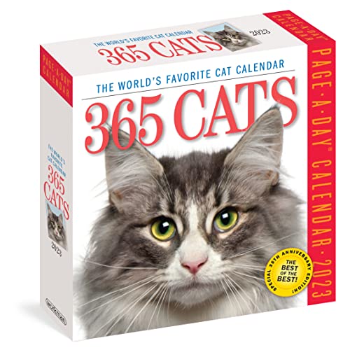 365 Cats Page-A-Day Calendar 2023: The Ultimate Cat Calendar for Cat Lovers