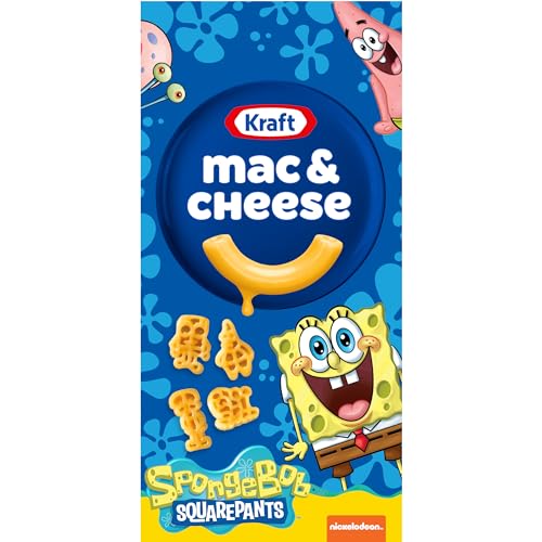 5.5 oz Box of Kraft Mac & Cheese SpongeBob SquarePants: Price, Facts, and Tips