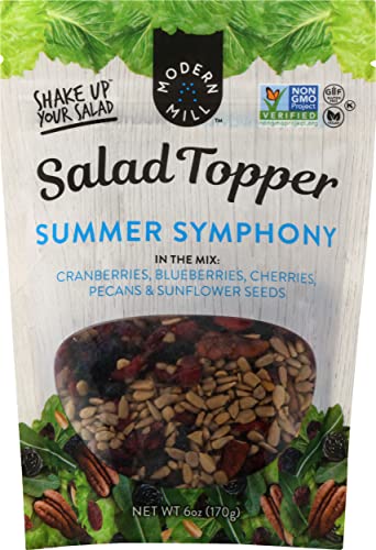 7g Protein, Non-GMO, Vegan, Gluten-Free Salad Topper: A Review of Modern Mill Summer Symphony, 6oz Bag