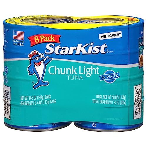 8-Pack of StarKist Chunk Light Tuna in Water, 5 oz Can: Best Price, Deals, and Affordable Options