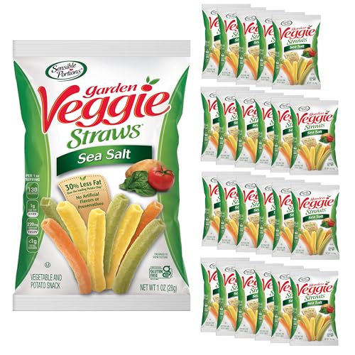 Affordable Sensible Portions Veggie Straws: Sea Salt Flavor 24-Pack