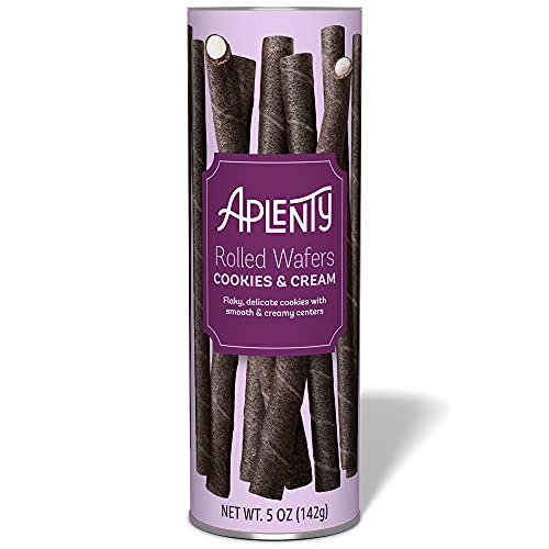 Amazon Brand Aplenty: Cookies & Cream Rolled Wafers Review and Buying Guide