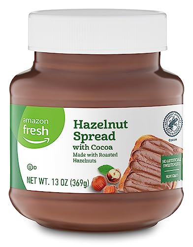 Amazon Fresh Hazelnut Spread with Cocoa: A Delicious 13 oz Option at an Affordable Price