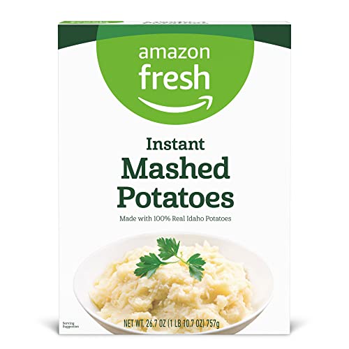 Amazon Fresh Mashed Potatoes: Affordable 26.7 oz Option