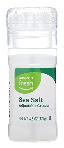 Amazon Fresh Sea Salt Grinder - 4.5 oz: Best Price, Top Quality, and User-Friendly