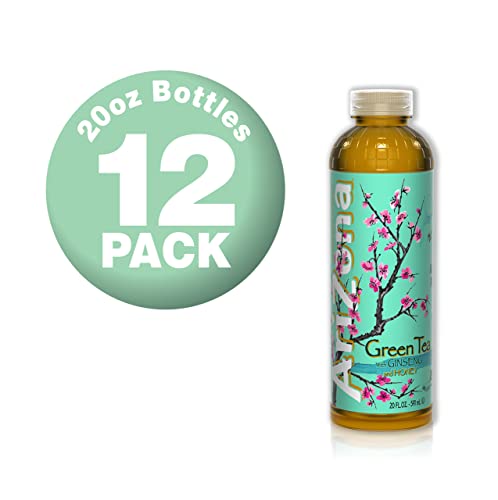 AriZona Green Tea with Ginseng and Honey: Your Affordable 20 Fl Oz Pack of 12