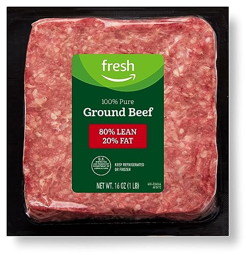 Best Price for Fresh Brand Ground Beef: 80% Lean/20% Fat, 1 lb - A Budget-Friendly Choice!