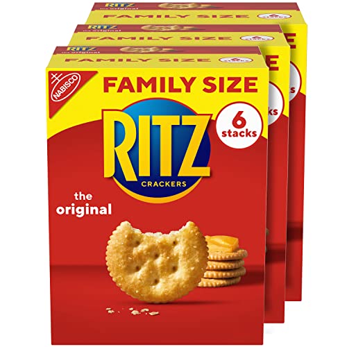 Best Price for RITZ Original Crackers: 3 Family Size Boxes Discounted