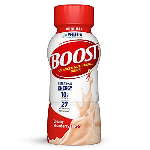 BOOST Original Nutritional Drink: Creamy Strawberry Flavor, 8 fl oz (Pack of 24) - Best Price, Discount, and Affordable Recommendation