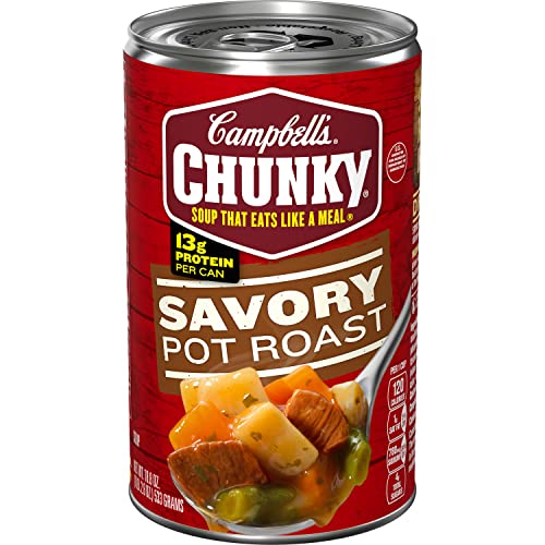 Campbell’s Chunky Soup: A Savory Pot Roast Delight in an 18.8 Oz Can - Best Price and Top Recommendation!