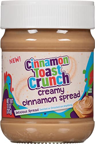 Cinnamon Toast Crunch Creamy Cinnamon Spread: 10 Ounce Jar - Best Price, Affordable and Delicious!