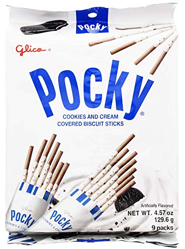 Discover the Best Price for Glico Cookie and Cream Covered Cocoa Biscuit Sticks: 4.57 Ounce