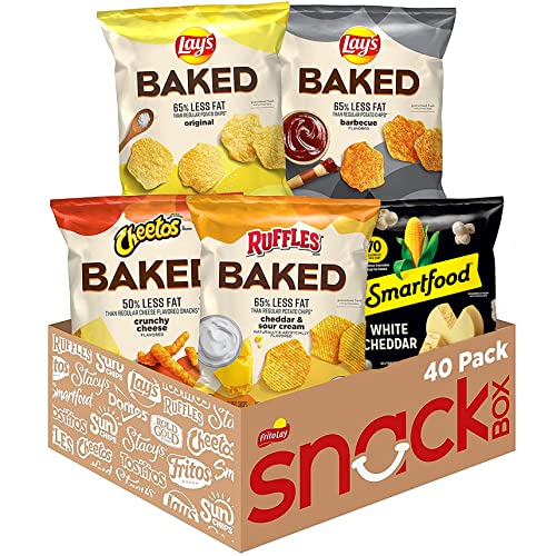 Frito Lay Baked & Popped Mix Variety Pack - 40 Count Deal