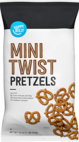 Happy Belly Mini Twist Pretzels by Amazon Brand: A Tasty and Affordable 1-Pound Pack (Review)