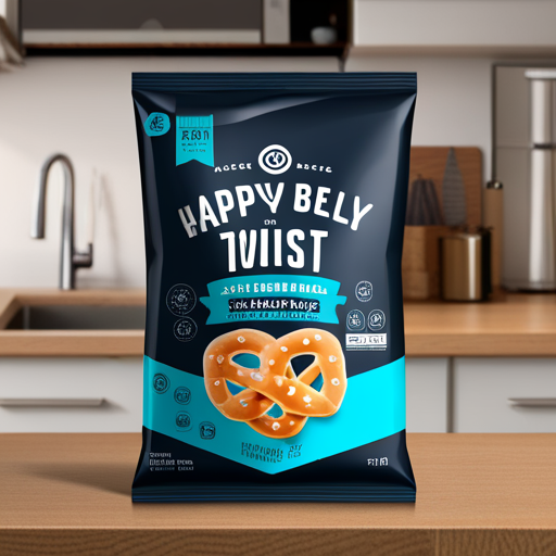 Happy Belly Mini Twist Pretzels: A 2.5 Pound Pack from Amazon Brand