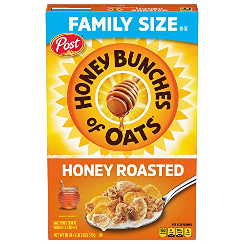 Honey Bunches of Oats Crunchy Honey Roasted Cereal - Review, Size, & Value