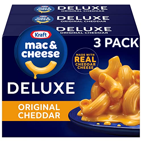 Kraft Deluxe Original Cheddar Mac & Cheese Dinner: Price, Pack Size, and Nutritional Info