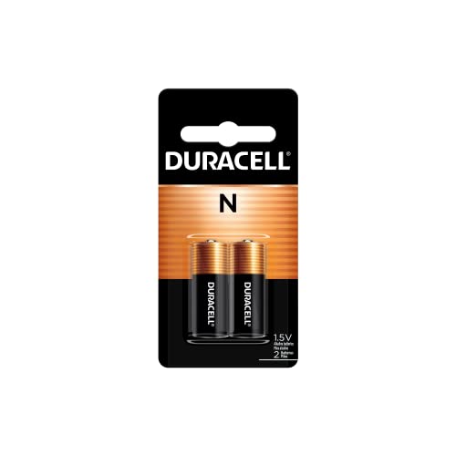 Long-Lasting Duracell N 1.5V Alkaline Battery - Ideal for Medical Devices, Key Fobs, GPS Trackers, and More! (2 Count Pack)