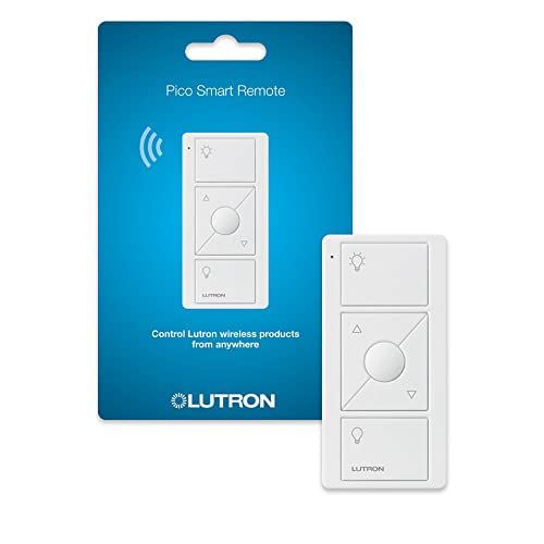 Lutron Pico Smart Remote Control for Caseta Smart Dimmer Switch - White | Review, Features, and Pricing