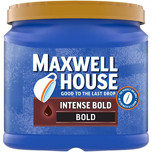 Maxwell House Intense Bold Dark Roast Ground Coffee (26.7 oz Canister): A Comprehensive Review and Recommendation for Coffee Lovers