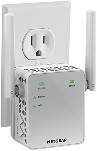 NETGEAR Wi-Fi Range Extender EX3700: Boost Your Signal and Extend Coverage Up to 1000 Sq Ft for 15 Devices with AC750 Dual Band Wireless Repeater (Up to 750Mbps Speed)