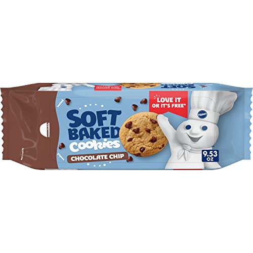 Pillsbury Soft Baked Chocolate Chip Cookies: Best Deals on 9.53 oz, 18 ct Packs