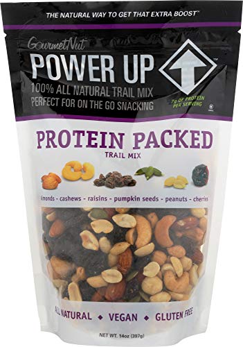 Power Up Premium Trail Mix: Protein Packed, Gluten Free, Vegan, Non-GMO - A 14oz Guide