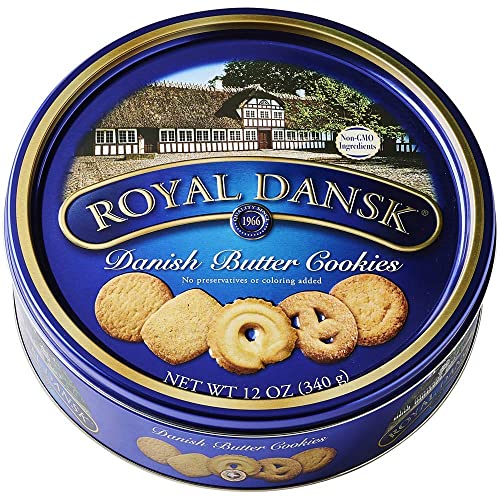 Royal Dansk Danish Cookie Selection: No Preservatives or Coloring | 12 Ounce | OFX53005 | Best Price and Quality