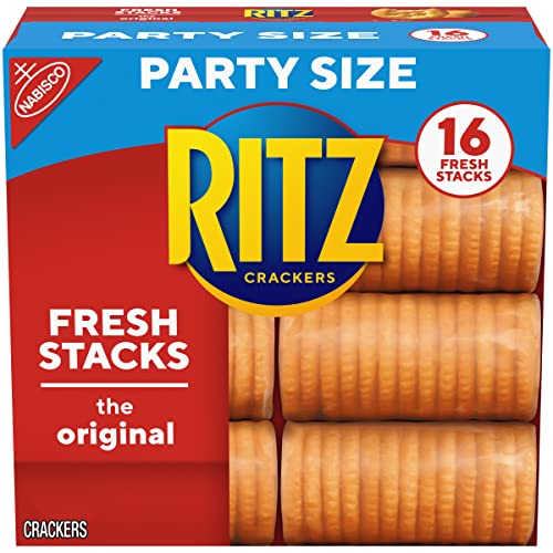 The Best Price for Ritz Crackers Flavor Party Size Box of Fresh Stacks - 16 Sleeves Total, Original, 23.7 Ounce, 16 count (Pack of 1)