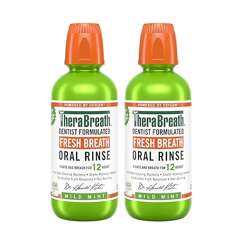 TheraBreath Fresh Breath Mouthwash: Mild Mint Flavor, Alcohol-Free, 16 Fl Oz - A Top Recommendation for Fresh Breath