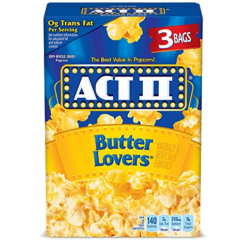 Top 3 Affordable Act II Butter Lovers Popcorn Packs - A Tasty Deal!