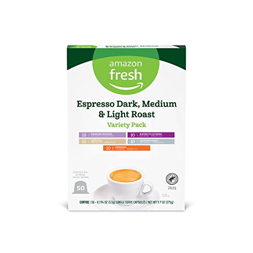 Top 5 Affordable Amazon Fresh Espresso Aluminum Capsules for Nespresso Brewers: A Variety Pack Review