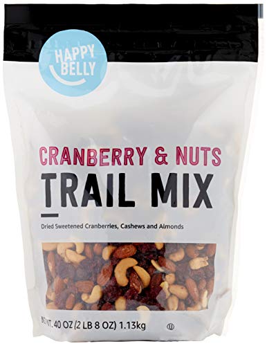 Top Deal: Happy Belly Cranberry & Nuts Trail Mix - 2.5 Pound (Pack of 1) on Amazon